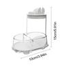 Hamster Food Bowl Automatic Pet Food Water Dispenser Stable Large Capacity Detachable Water Dispenser For Mice Hedgehog Ferret