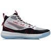 LiNing 937 men high top basketball shoes breathable cushioned black white red ABPR011-1