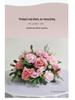 Japanese-Style Floral Art Decor: Bedside and Dining Table Arrangement