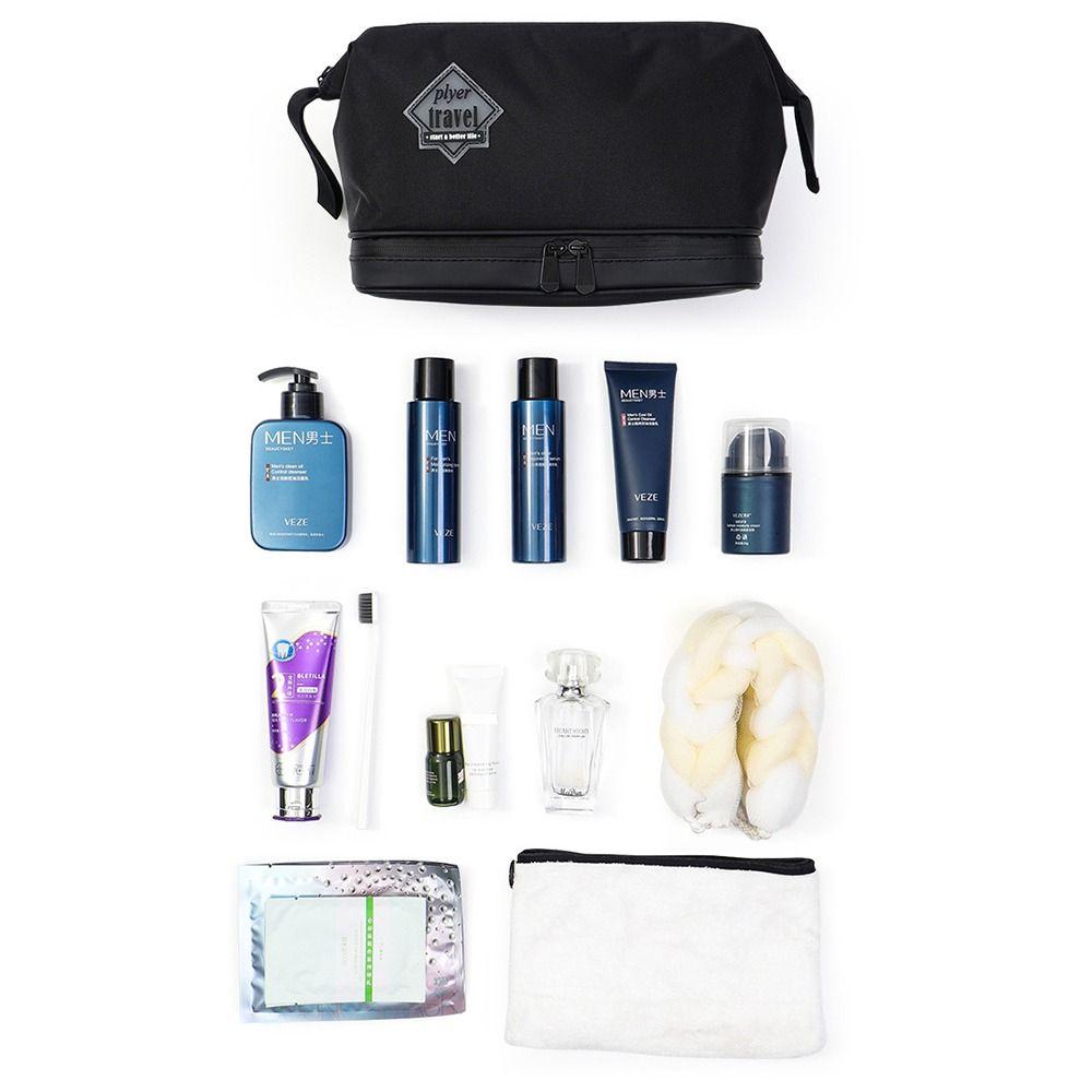Водонепроникна сумка для туалетного приладдя великої місткості. Модна дорожня сумка для прання