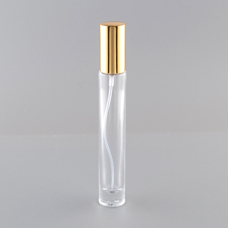 

10ml Portable Delicate Spray Perfume Sub-Bottles J53 Round Gold