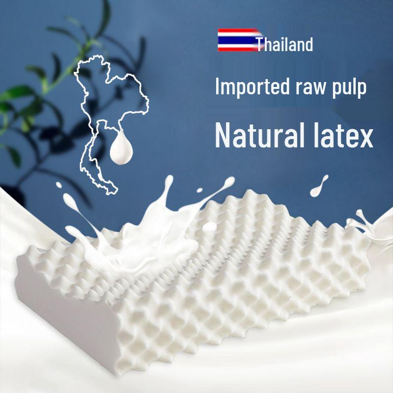 Тайская натуральная латексная подушка 38x58см - Доступна поштучно или парами