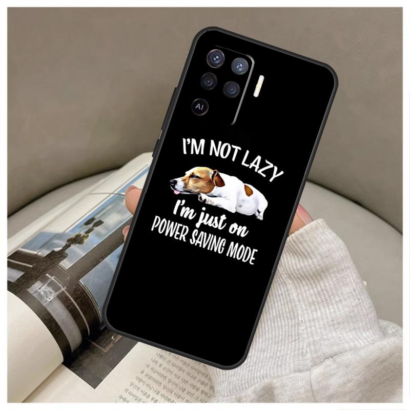 Jack Russell Terrier Cute Puppy Dog For OPPO A74 A94 A54 A17 A77 A58 A78 A98 A15 A5 A9 A96 A76 A16 A52 A72 A79 A53S A57S Case