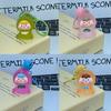 Kawaii Fruit Strawberry Orange Durian Resin Keychain Pendant Crafts Cute Doll Keychain Backpack Decoration Accessories Gifts