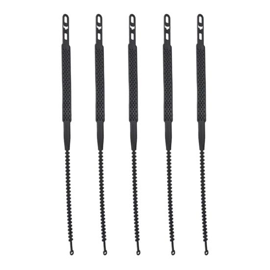 Universelle Schneeketten für SUV-Trucks Tragbare Notfall-Anti-Rutsch-PE-Kunststoff-Kabelbinder für schlammige eisige Straßen Schnellmontage Traktionshilfe für den Winter