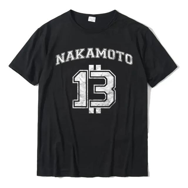 Camiseta Nakamoto 13 Bitcoin M