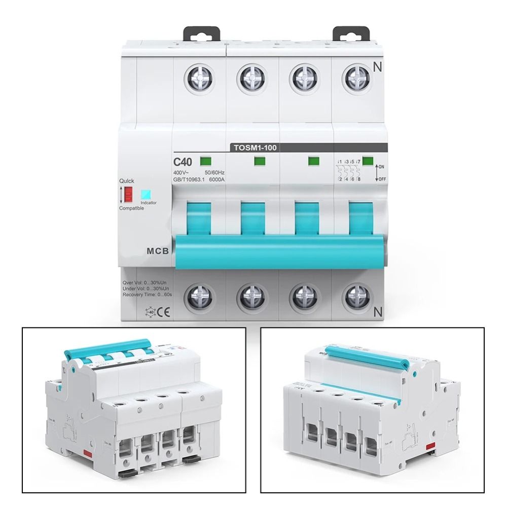 Over Voltage Protection WiFi Intelligent Circuit Breaker Smart Switch  Electrical Circuits
