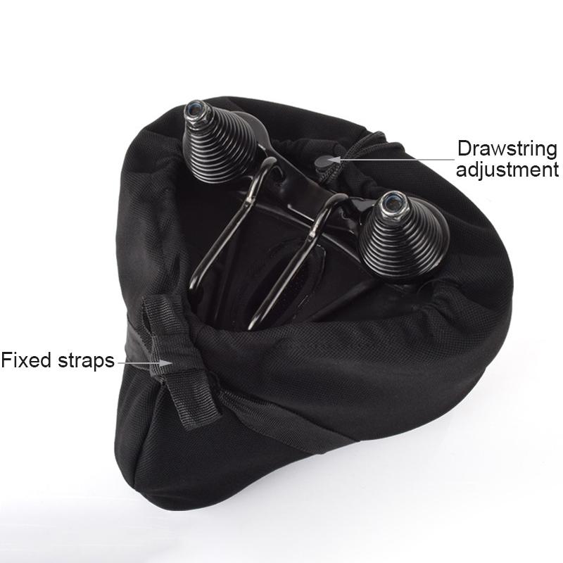 Electric Bicycle Seat Cushion Cover Mountain Bike Soft Comfort Thickened Seat Cover 3d Battery Bike Silicone Cushion Cover