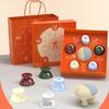 HEZHENG Five Elements Wellness Set with Fascia Cupping, Moxibustion & Head Massager