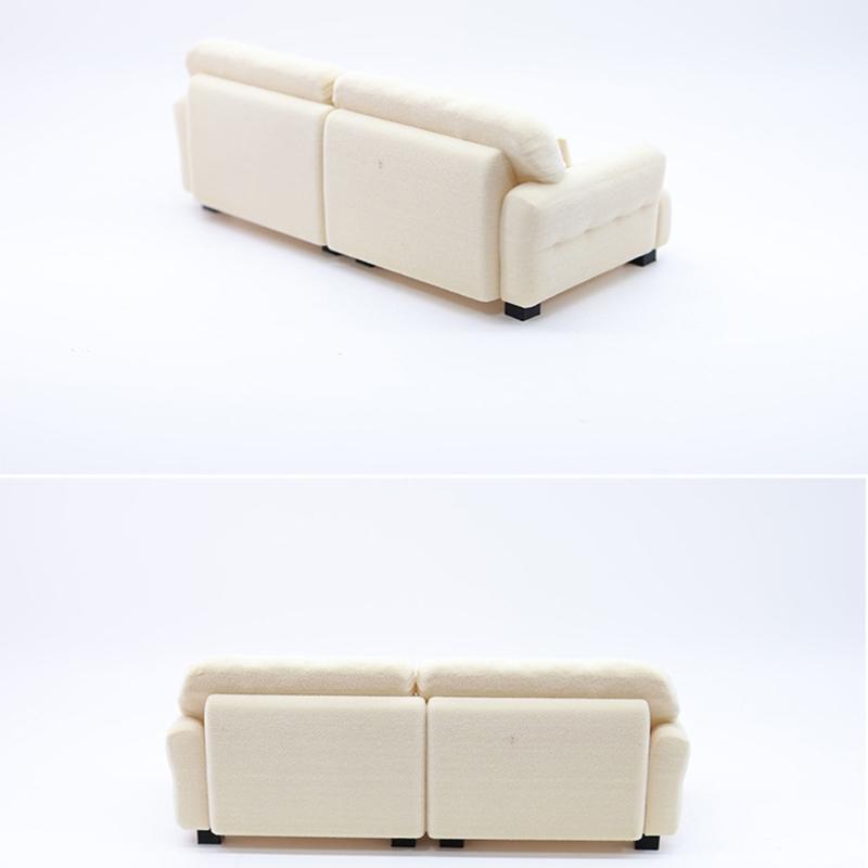 1/20 1/25 1/30 Scale Miniature Sofa Model Figure With Pillow Cushion For Doll House Enthusiasts And Craft Model Project