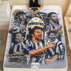 Juventus Print FlAannel Blanket, High Quality Comfortable for All Seasons, Home Decor, Warmth and Comfort
