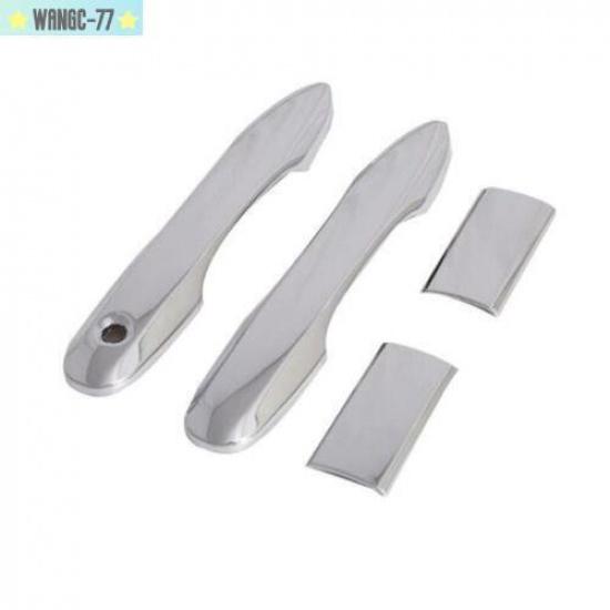 Chrome 4PCS Side Exterior Door Handle Cover Trim For Toyota HIACE - New