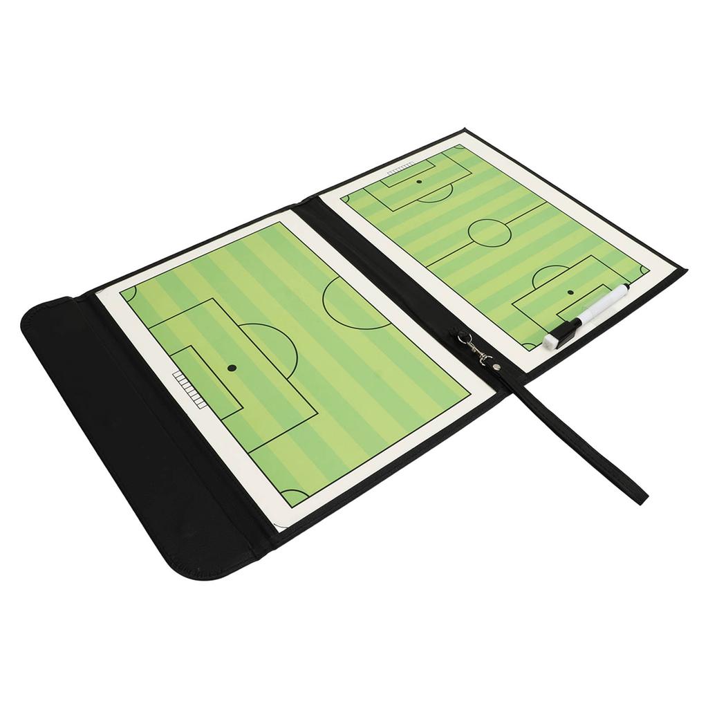 Soccer Coaching Board Portable Foldable Football Magnetic Board Kit with Marker Pen