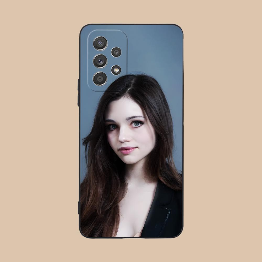 India Eisley Mobile Phone Case for Samsung Galaxy M55 54 42 35 34 33 32 23 22 15 14 13 12 F55 5G Colorful Cover Cover Cellphones