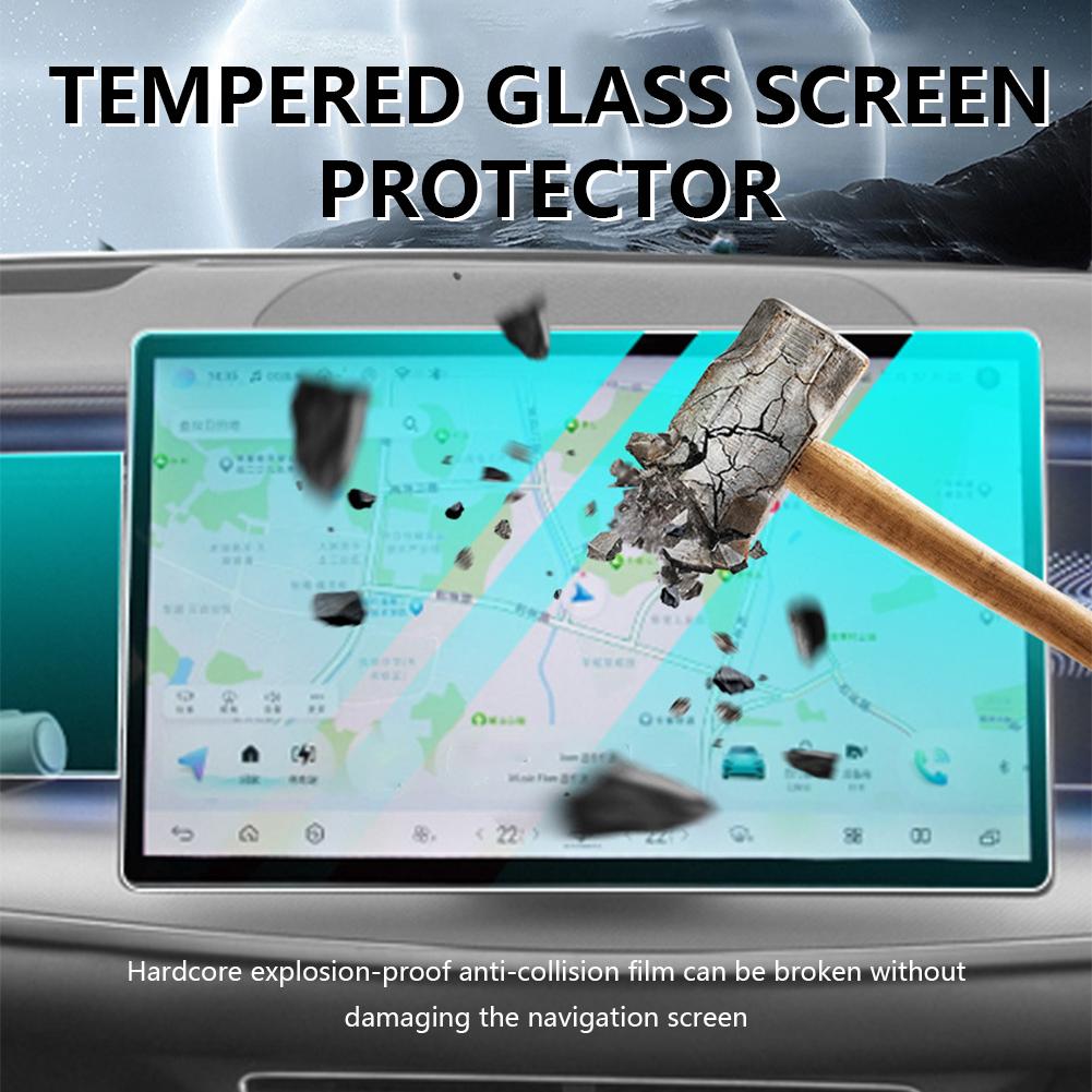 For BYD Sea Lion 07 2025-2025 15.6inch Tempered Glass Screen Protector Car Infotainment Radio GPS Console Navigation Instrument