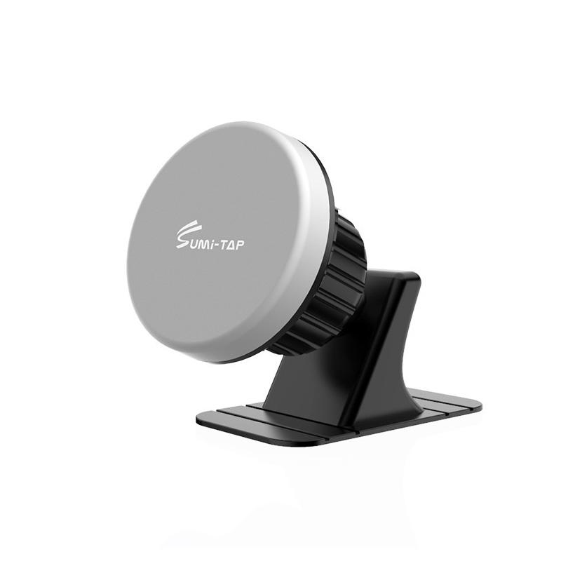 

Универсальный магнитный держатель для телефона в машину, липкое крепление на приборную панель/кронштейн для подвешивания на экран навигации, автомобильный держатель для телефона серый