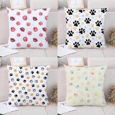 Cat's Paw Decorative Pillowcase Living Room Office Home Pillowcase Car Ornaments