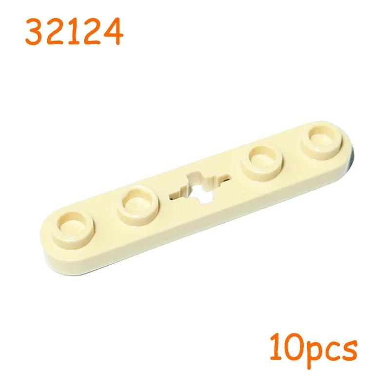 Non-Toxic Technical Plate With Toothed End Small Particle Building Blocks With Studs Moc Toy Parts 32124 32125 4263 2711 4262 4442 2719