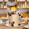 Foam Balls Cupcake Topper DIY Cake Insert Topper Foam Cake Balls Baking Decoration  for Wedding Anniversary Birthday