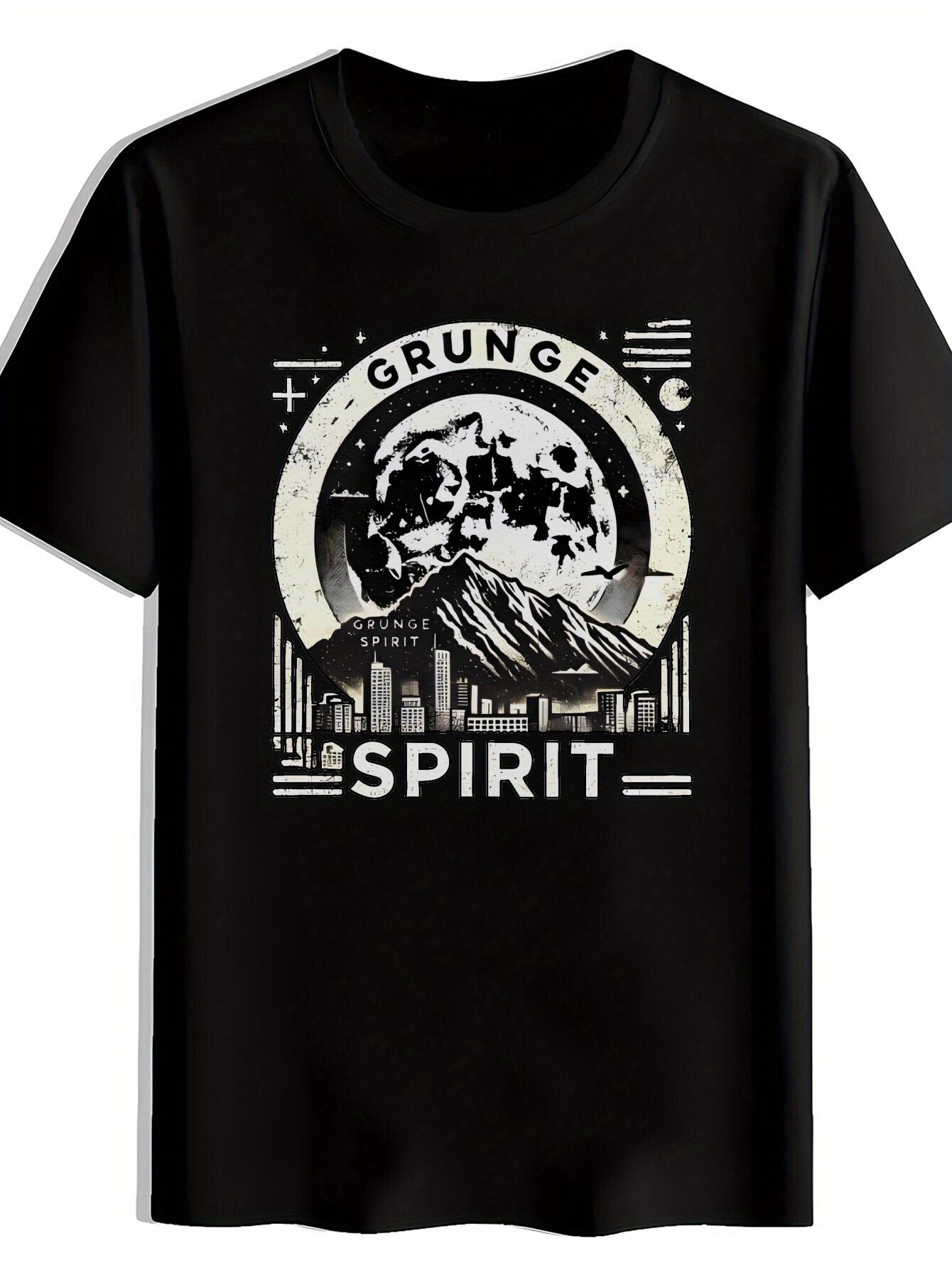 T-shirt Retro Rock Band Graphic - Short Sleeve XL