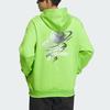 Adidas Basketball Graphic Hoodie Unisex Hoodies Neon-Green JE3505