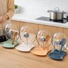 Detachable Pan Cover Shelf Multifunctional Pan Pot Lid Stand  Kitchen Accessories