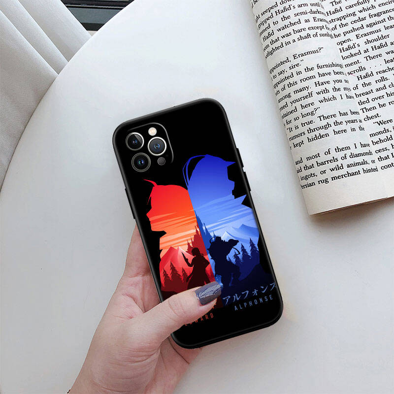 MH62 Fullmetal Alchemist Phone Shell Case for iPhone 7 8 11 12 13 14 15 16 17 16E XS Pro Max XR X SE Air