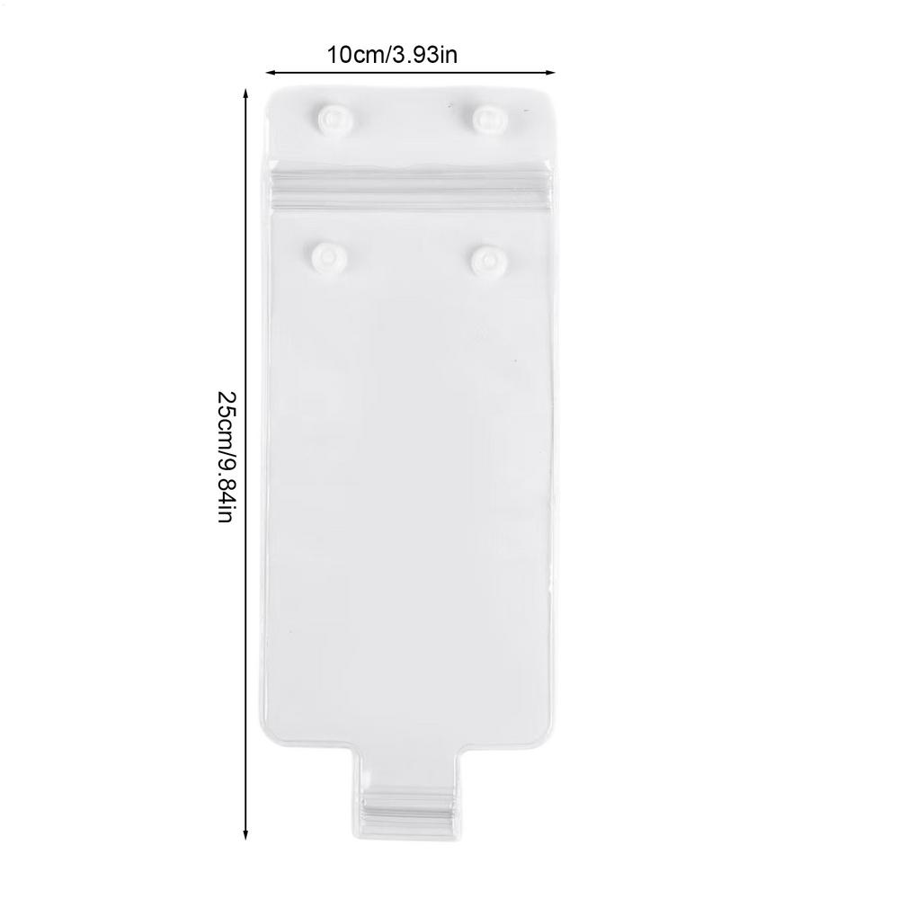 PVC Rainproof Clear Handlebar Cell Phone Bag Sealed Touchscreen Phone Bag for Motorcycle Bicycle Scooter Navigation Calls GPS