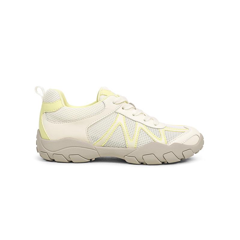 

[Breathable micro-hole mesh] Thick-soled breathable retro German training shoes women s 2025 summer new sports and leisure shoes 35