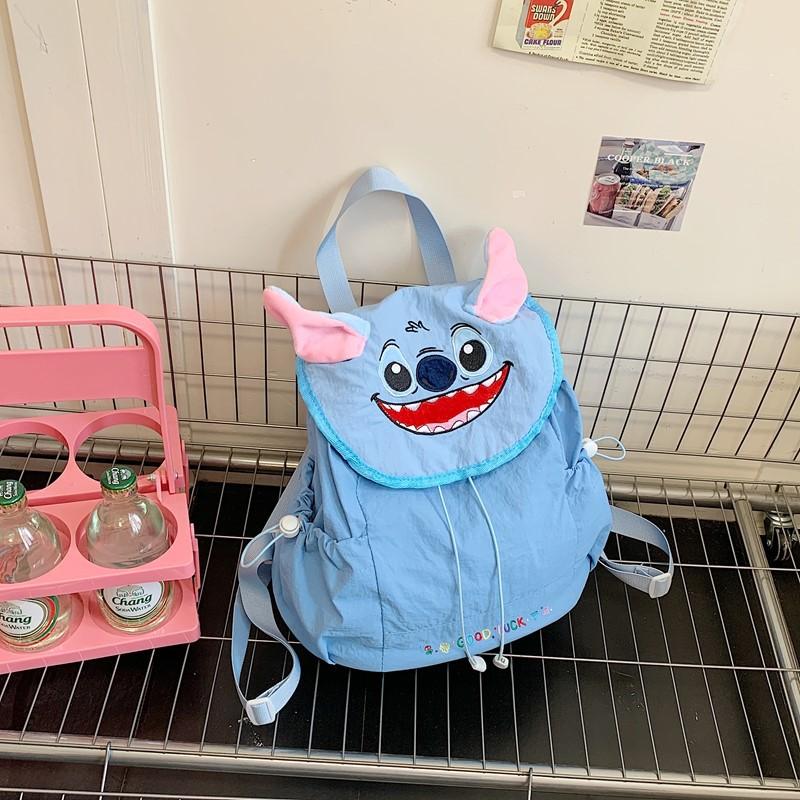 Cartoon Cute Cat Backpack Female New Light Portable Backpack Leisure Out Student Class Backpack