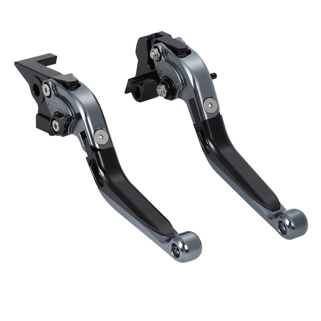 Nakira Brake Clutch Lever Set Yamaha FZ07 MT07 MT09 Tracer FZ10 MT10 SR FZ1 FZ8 FZ6R FZ6 FJ-09 / FZ-09 14-19/ FAZER/NIKEN 2019/ / (Gunmetal)