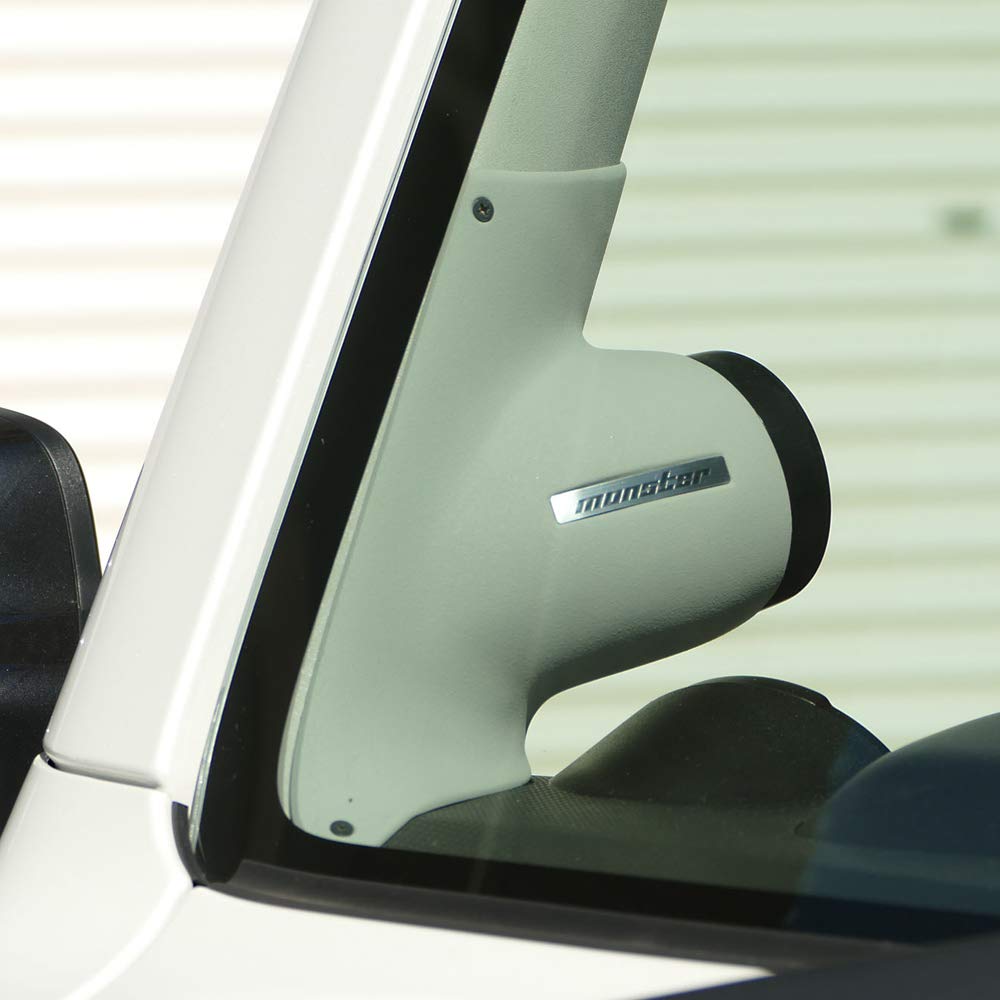MONSTER SPORT Pillar Meter Hood Gray Textured Paint Finish for Jimny Jimny Sierra Jimny Nomad 60 / [JB64W] / [JB74W] / [JC74W] 851510-5500M