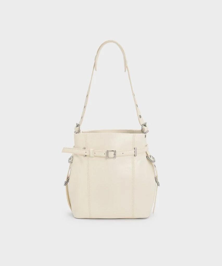 Charles & Keith Brina Belt Bucket Bag Ck2-10782545