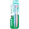 Double-Wing Soft Bristle Adult Toothbrush (2-Pack)