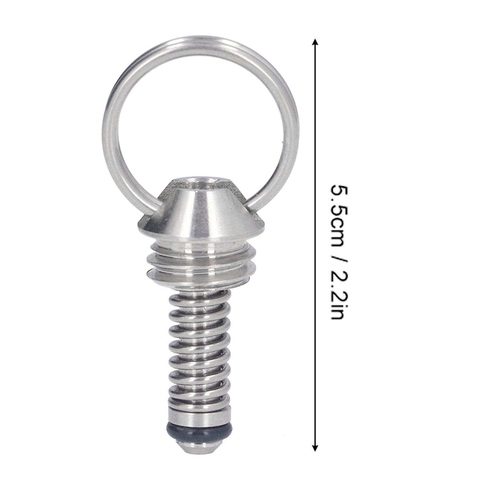 3PCS Soupape de sécurité pour fût de bière de remplacement Acier inoxydable 304 Soupape de décharge de pression pour couvercle de fût