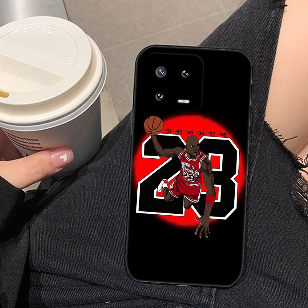 Basketball Number 23 Cover Phone Case For Xiaomi 15 15T 14 14T 13 12T 11 11T POCO F8 F7 F6 F5 X7 X5 M6 M7 PRO Ultra DIY Case