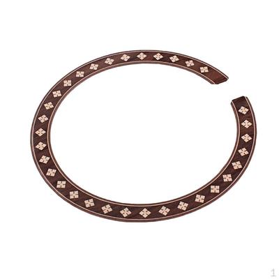 1Pc Snowflake Acoustic Classical Guitar Wood Inlaid Soundhole Parts