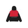 Vans Giacca Felpa Sportiva Color Block con Stampa Lettere Unisex Giacche Rosso VN0A489VIZQ