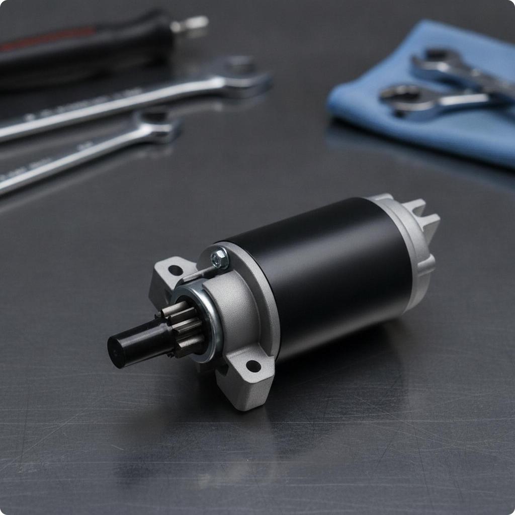 1 Piece Electric Starter Direct-fit Marine Outboard Dependable Engine