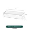 Clear Acrylic Jewelry and Cosmetics Storage Box with Lid