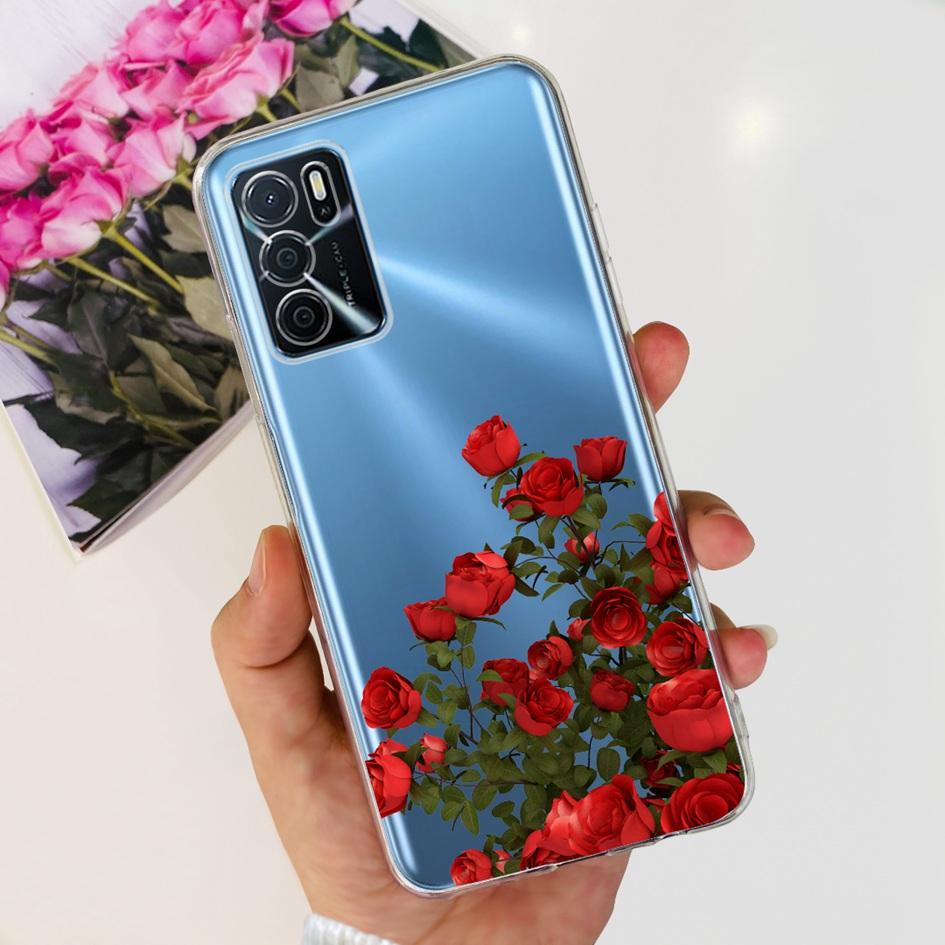 For OPPO A54S Case CPH2273 Back Cover Luxury Marble Cartoon Soft Silicone Phone Case For OPPO A16 CPH2269 A16S CPH2271 Funda New