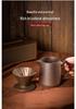 Ceramic Pour-over Coffee Filter Holder Set - American Style Drip Coffee Maker Funnel Tools