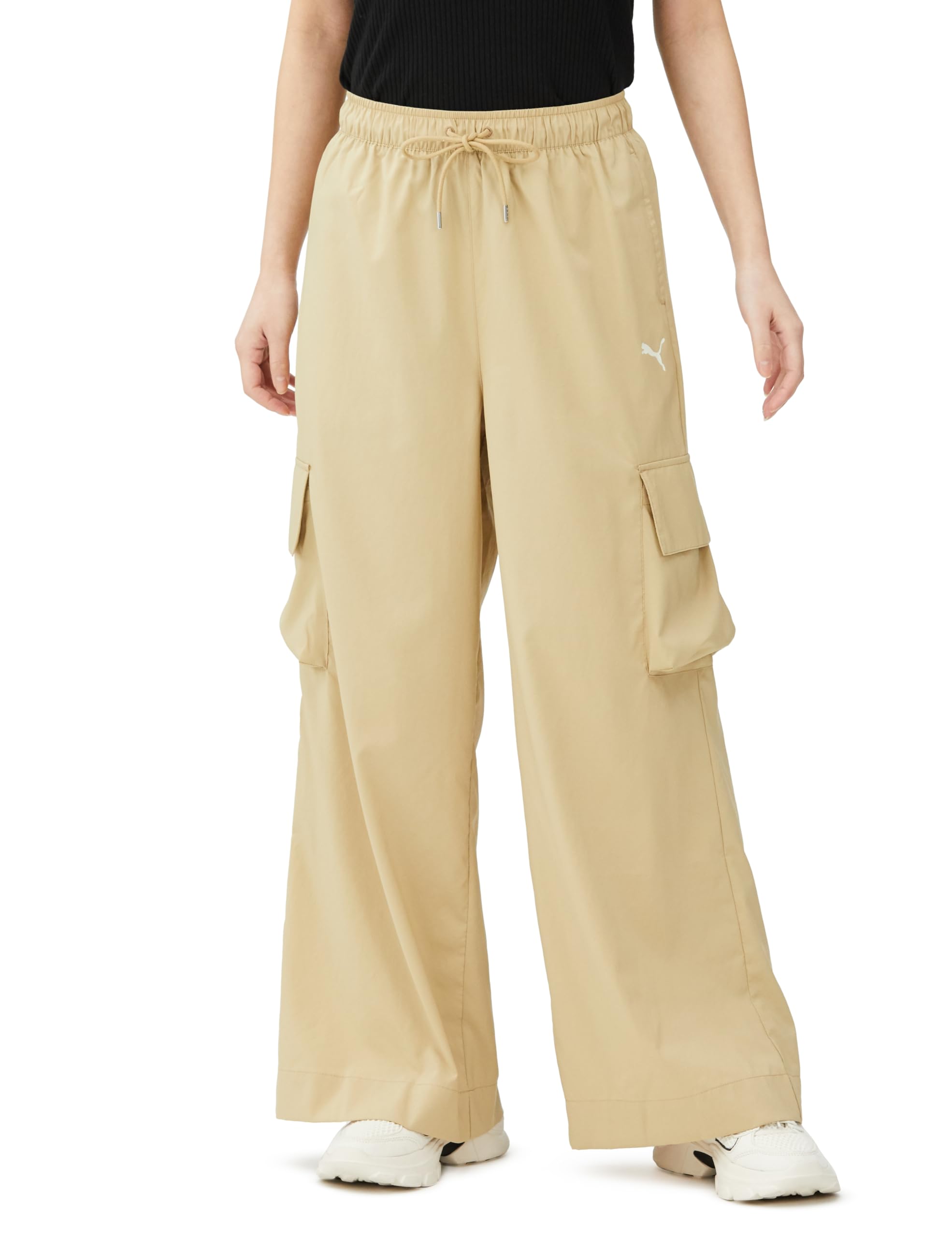 

Long Pants Sweat Jersey SUMMER PACK Wide Pants 680712 24 Color Prairie Tan [PUMA] Women s Spring/Summer (83)