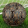 Steam Punk Machinery Round Football Size 5 Adult Ball Suitable for Training Matches and Outdoor Team.