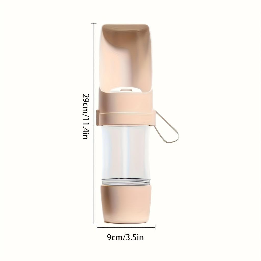 Leak Proof Portable Dog Water Bottle Foldable Travel Cup With Carry Strap Durable Plastic Pet Hydration System For Outdoor Use