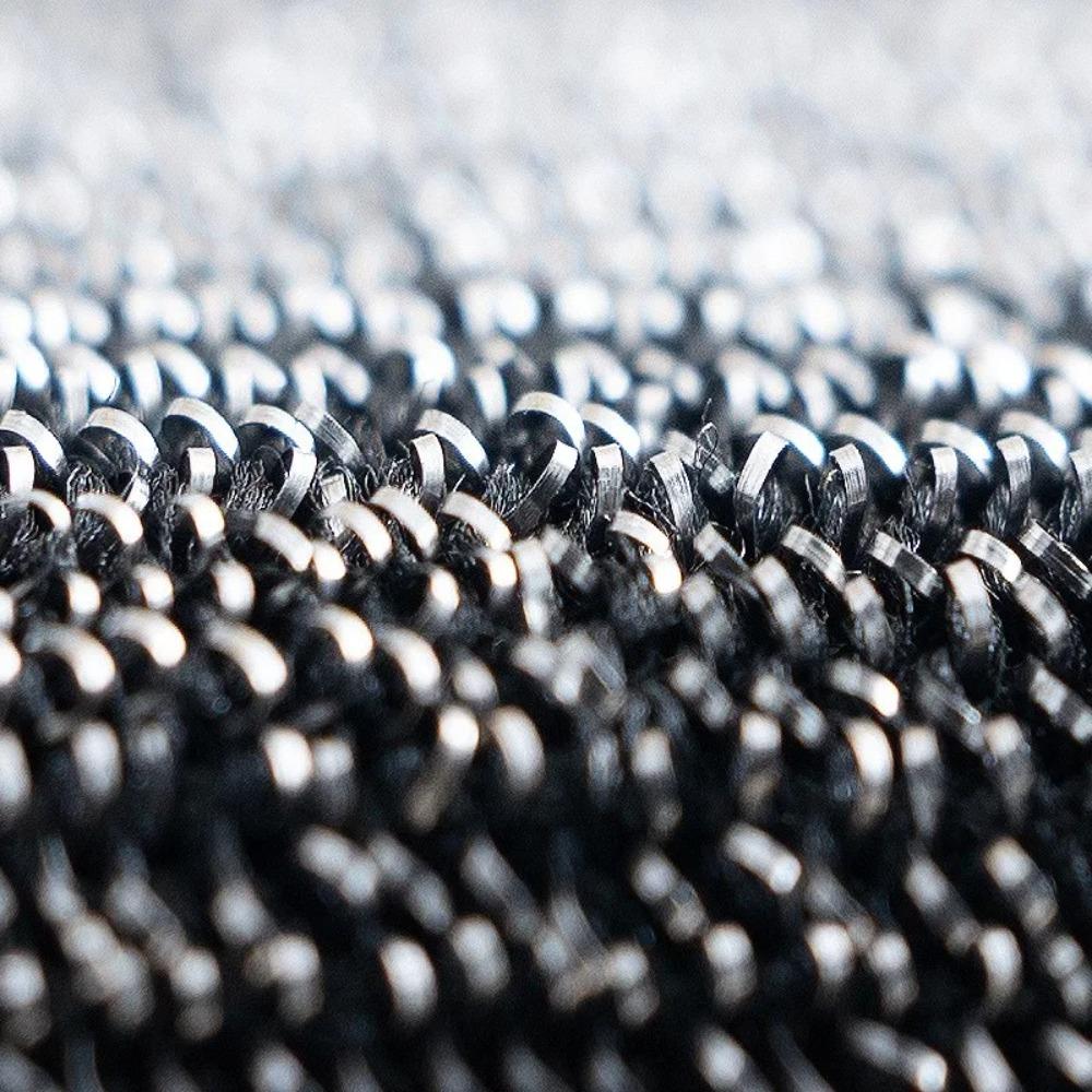 6pcs Absorbent Stainless Steel Sponge Rectangle Scrub Sponge Pads Dishwashing Sponge  Pot