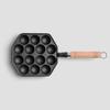 ZISIZ Cast Iron 14-Hole Takoyaki & Egg Pan