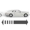 1/24 Rolls Royce Huiying Phantom Alloy Diecast Car Model Metal Toy Car Model Simulation Out of Print Collections Kids Gift A251