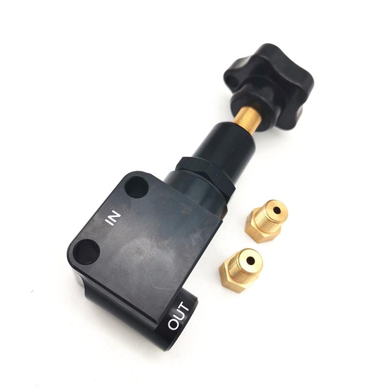 Brake Proportioning Valve Adjustable Pressure Regulator Screw Knob Type 260-8419 for Wilwood