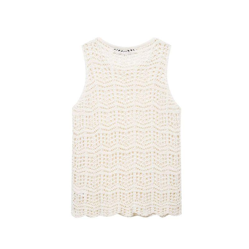 Jnleaog Autumn New Women's Clothing Fashion Style Stylish Jacquard Mesh Knitting Tops 6771060